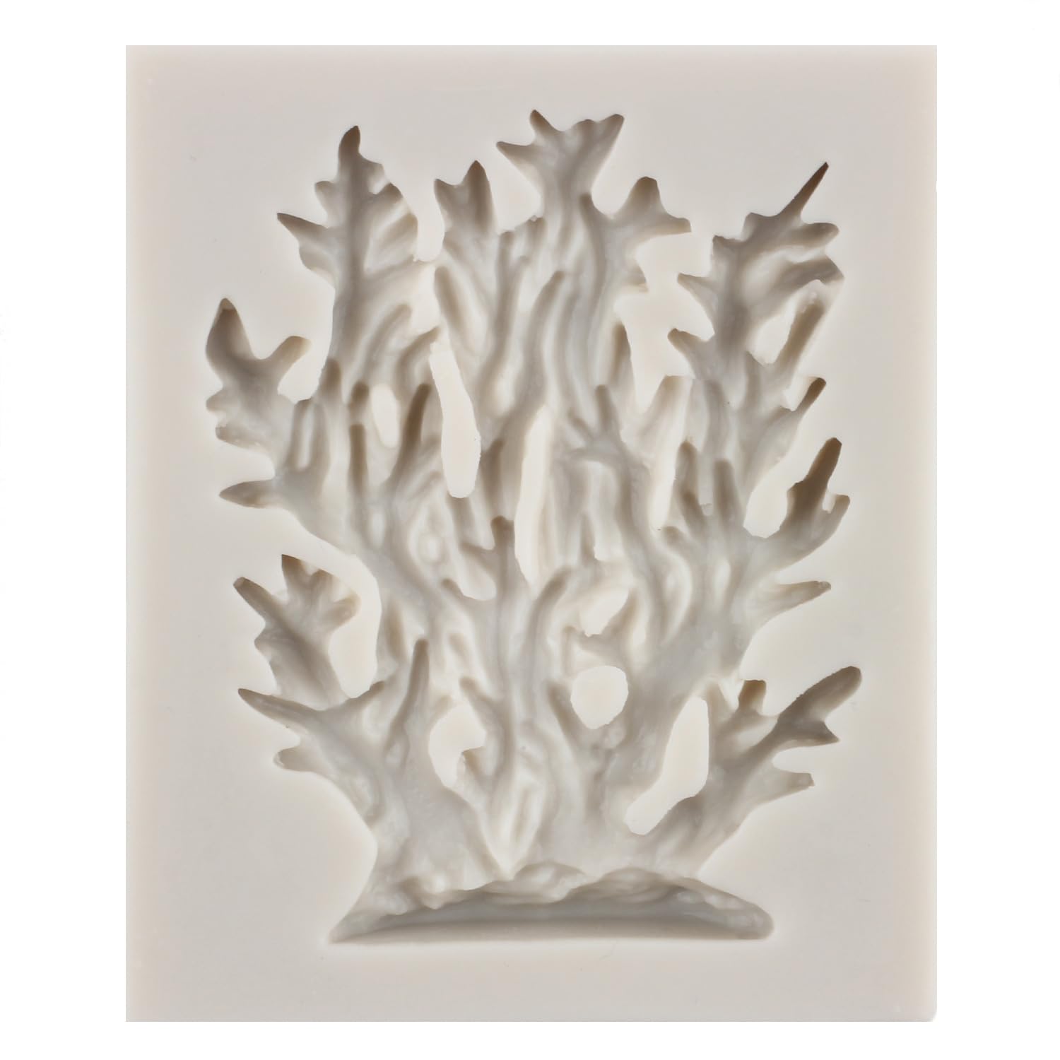 Mypracs Marine Theme Fondant Mold Seashell Conch Starfish Baking Silicone Molds Coral Seahorse Mermaid Tail Molds For Cake Decor
