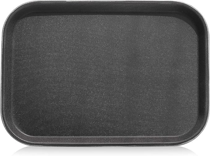 Copelle Plastic Dish Draining Tray/Rectangular Drainer Tray For Kitchen/Non-Slip Serving Tray For Restaurant/Hotels/Cafes/Home/B