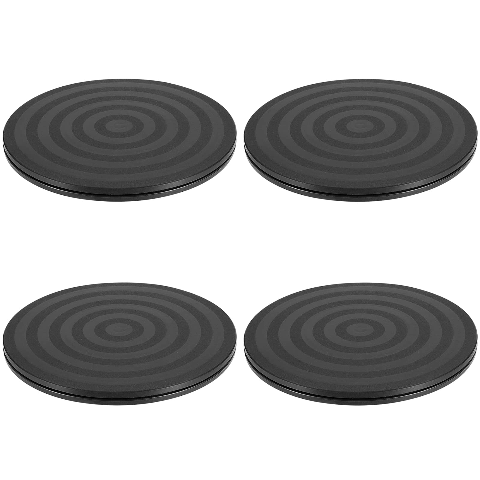 Japchet 4 Pack 8 Inch Bonsai Turntable, Heavy Duty Rotating Lazy Susan Turntable Garden Swivel Stand Turntable, 44Lbs Loading Ca