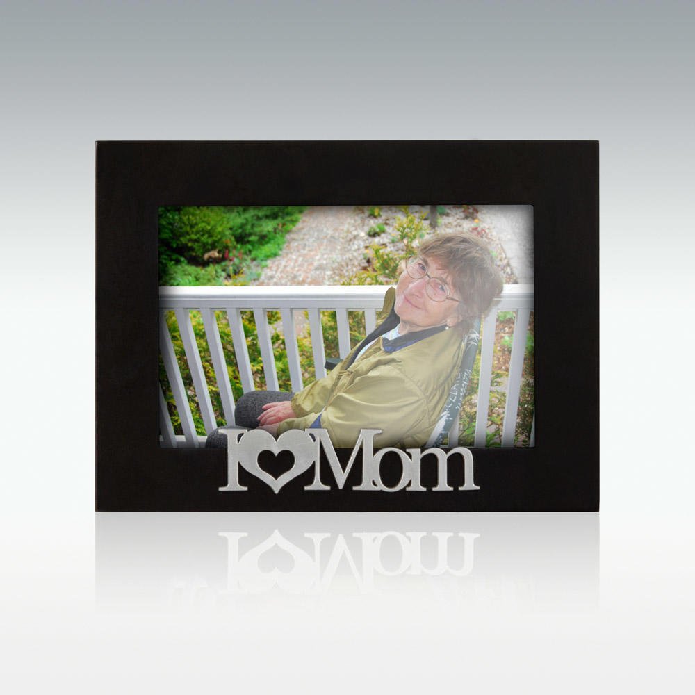 Malden International Designs I love Mom Expressions Picture Frame, 4x6, Black