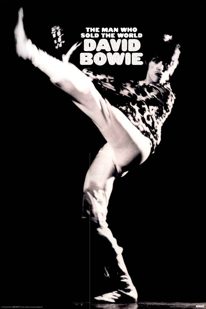 Aquarius Nmr The Man Who Sold The World Poster 24X36 Inches