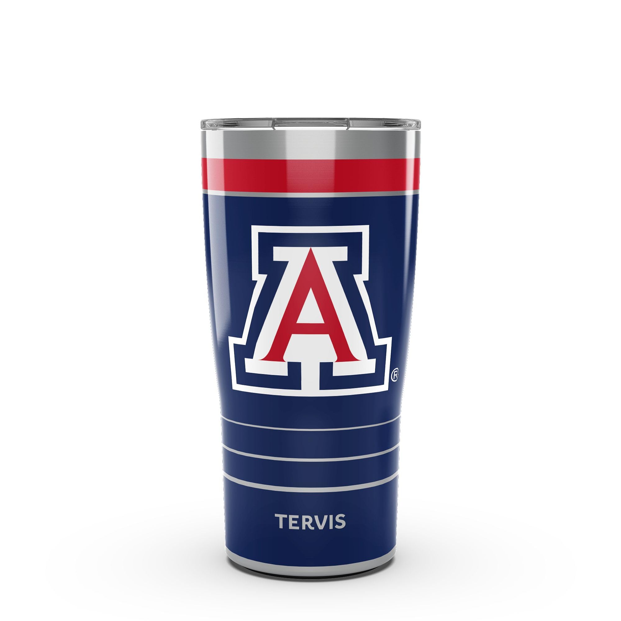 Tervis Traveler Arizona Wildcats - MVP Triple Walled Insulated Tumbler Travel Cup Keeps Drinks Cold & Hot, 20oz, Stainless Steel
