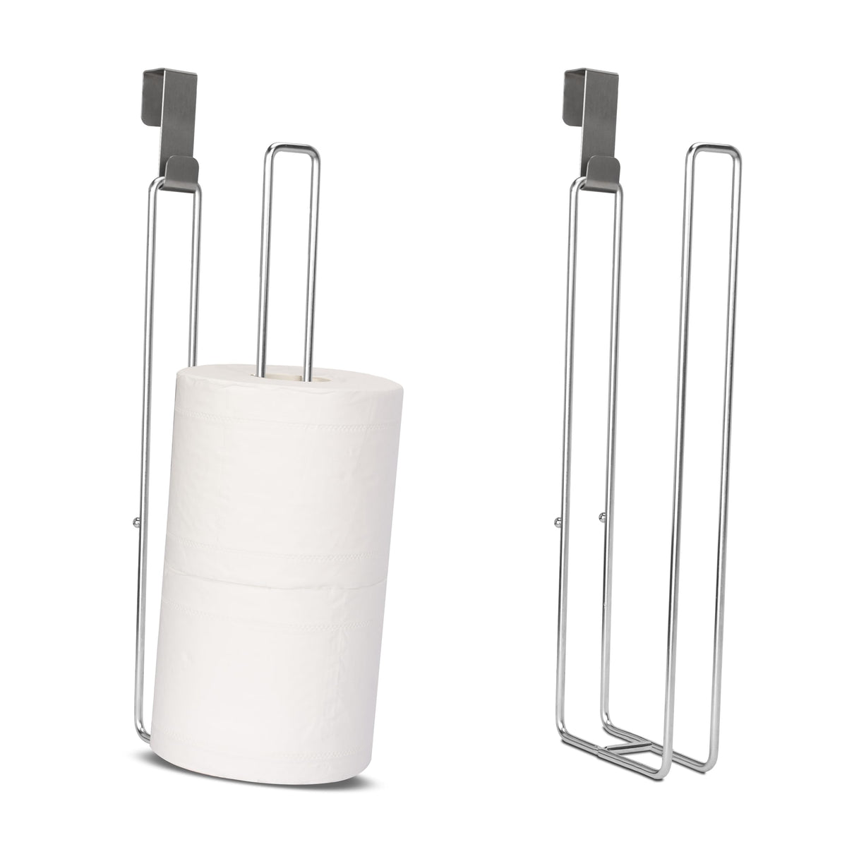 Toilet Paper Holder, Over The Tank Toilet Paper Holder, Toilet Paper Roll Holder For 3 Rolls, Bathroom Toilet Paper Holder With