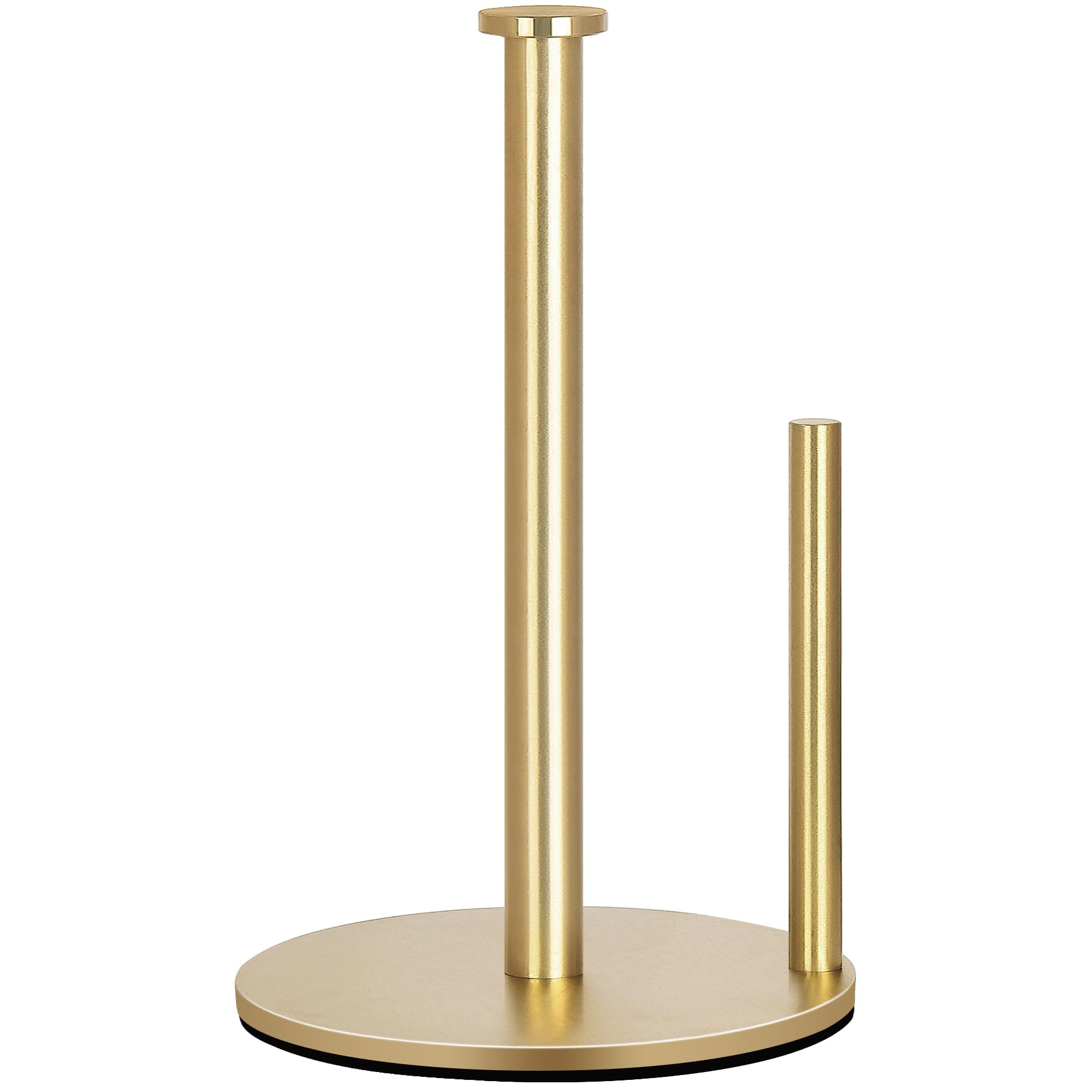 Gold Paper Towel Holder Countertop  OBODING  Gold Kitchen Paper Towel Holder Stand for Kitchen and Bathroom Organization  Stainless Steel Paper Towel Holders for Standard and Large Rolls (Golden)