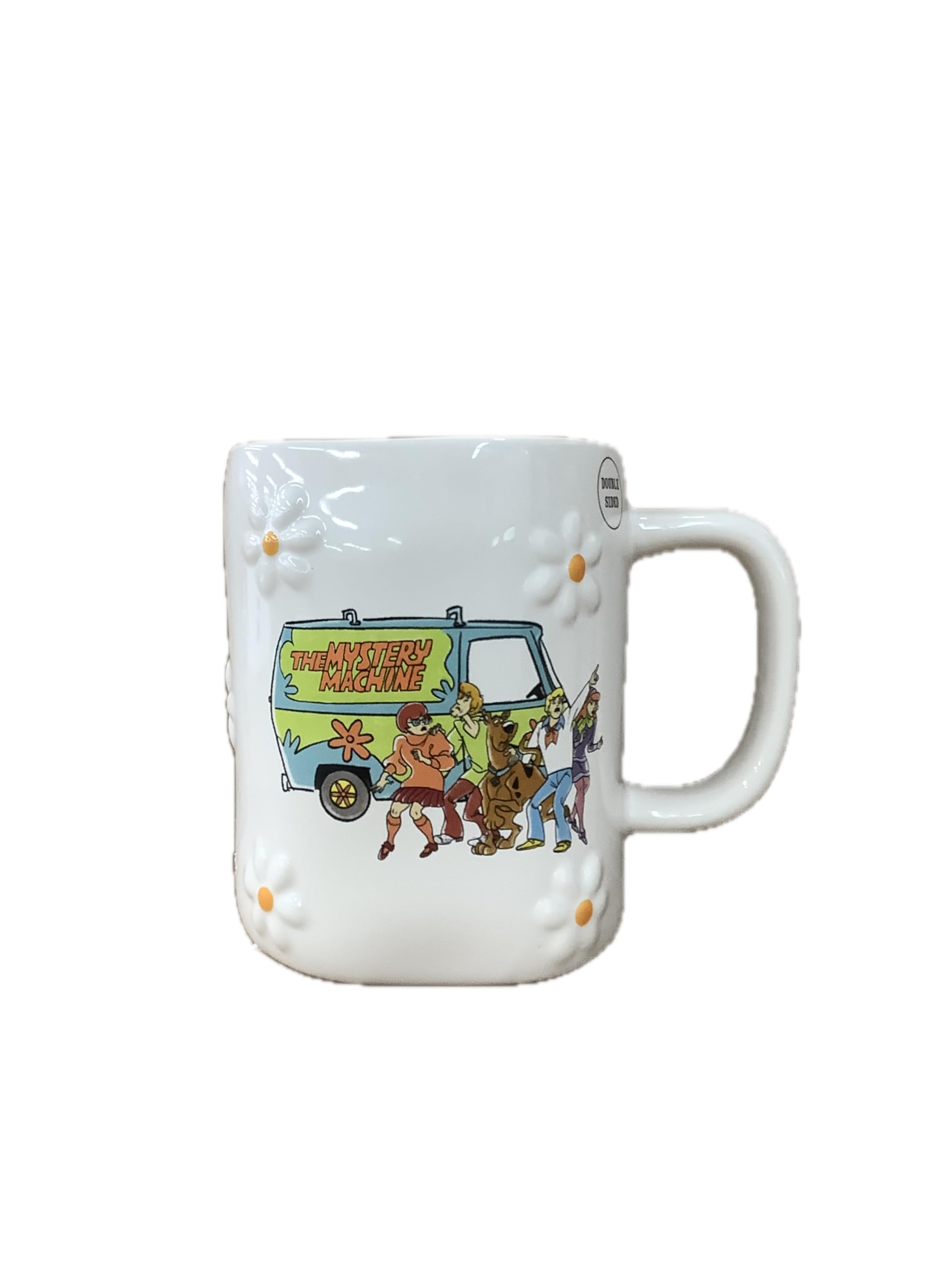 Rae Dunn by Magenta Scooby Doo Coffee Tea Ceramic Mug, Mystery Team (Mystery Van)