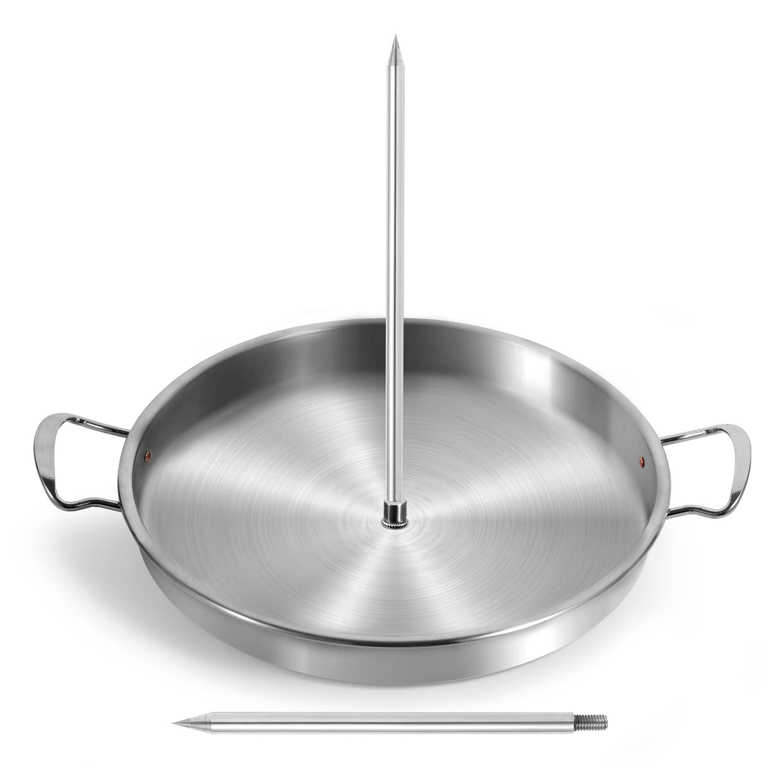 Dakos Al Pastor Skewer For Grill Upgraded Thicken Stainless Vertical Skewer Griddle, Barbecue Grill Stand,Vertical Skewer Grill,
