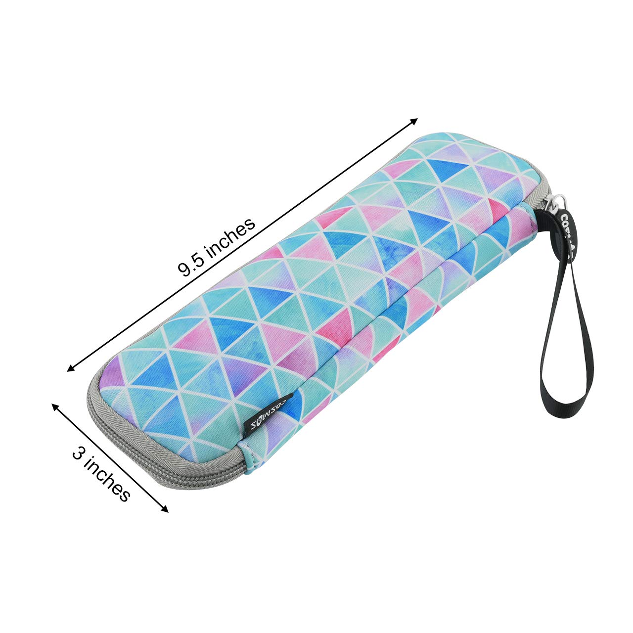 Cm Reusable Portable Travel Tableware Carrying Bag Storage Case Cutlery Flatware Organziers For Straw Spoon Fork Chopsticks Uten