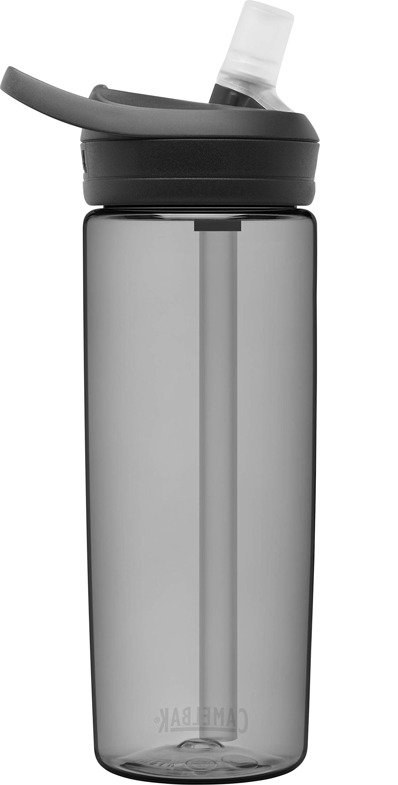 Camelbak Eddy+ Water Bottle With Tritan Renew - Straw Top 20Oz, Charcoal