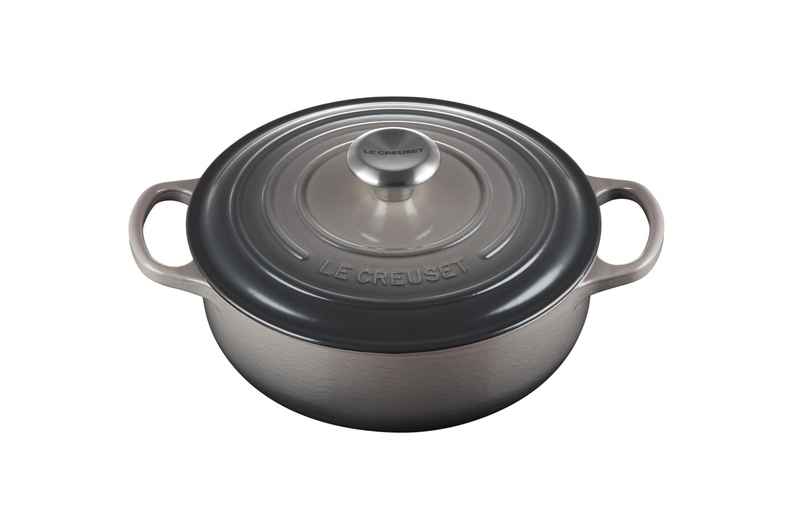 Le Creuset Enameled Cast Iron Signature Sauteuse Oven, 3.5 qt., Oyster