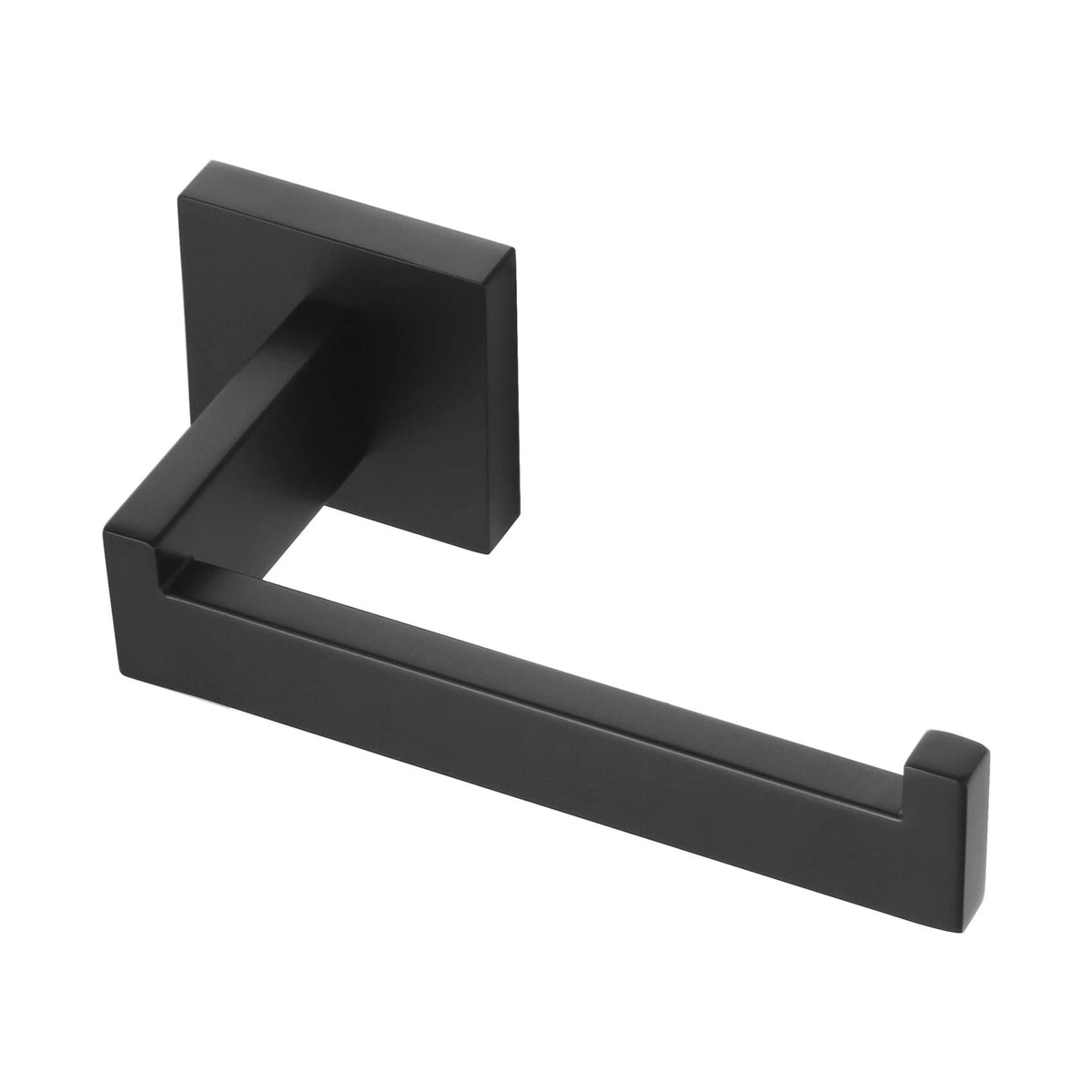 Kokosiri Black Toilet Paper Holders Bathroom Toilet Paper Roll Holder Sus304 Stainless Steel Contemporary Wall Mounted, Matte Bl