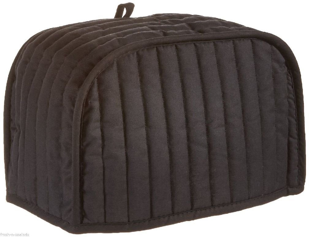 Ritz Premium Universal Four Slice Toaster Cover, 11.25'' X 7.25'' X 10.5'', Polyester And Cotton Quilted, Fingerprint Protector,