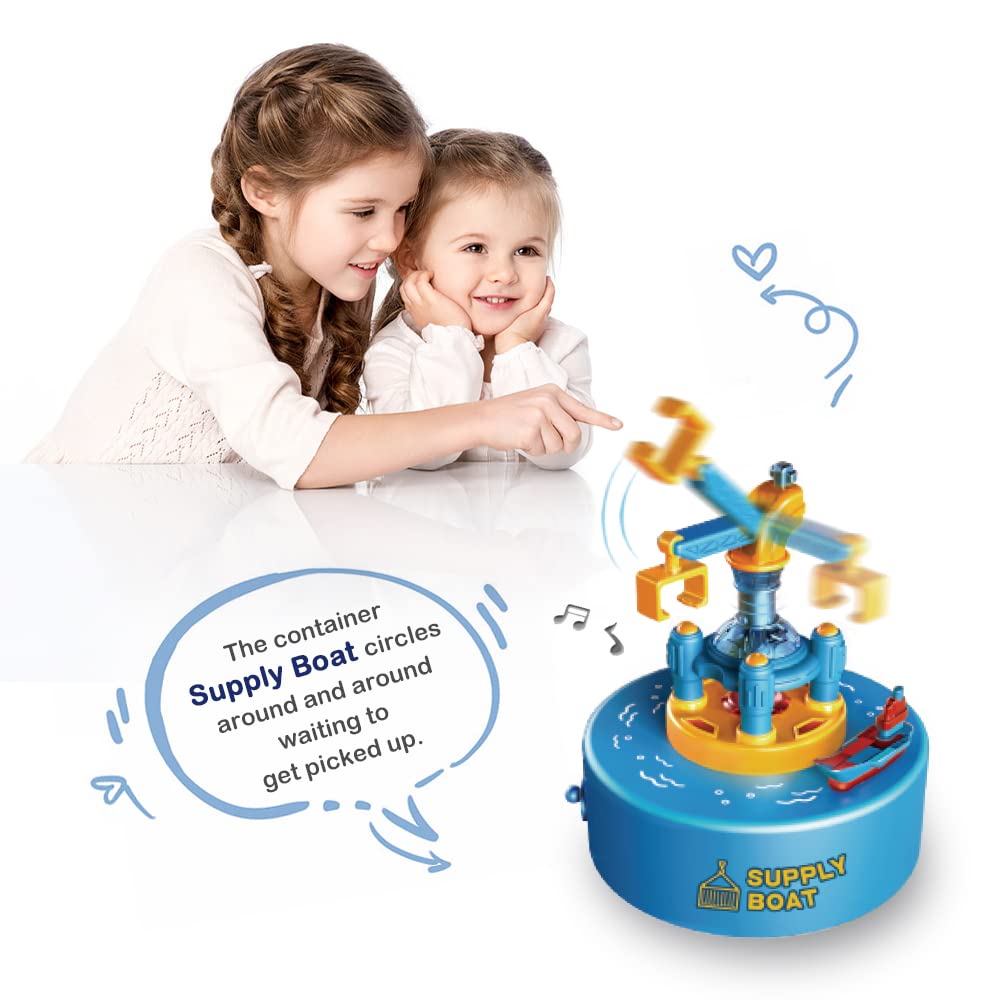 Weofferwhatyouwant Rotating Music Box. Cake Topper. Moving Boat For Home And Office Birthdays. Melody Is It'S A Small World