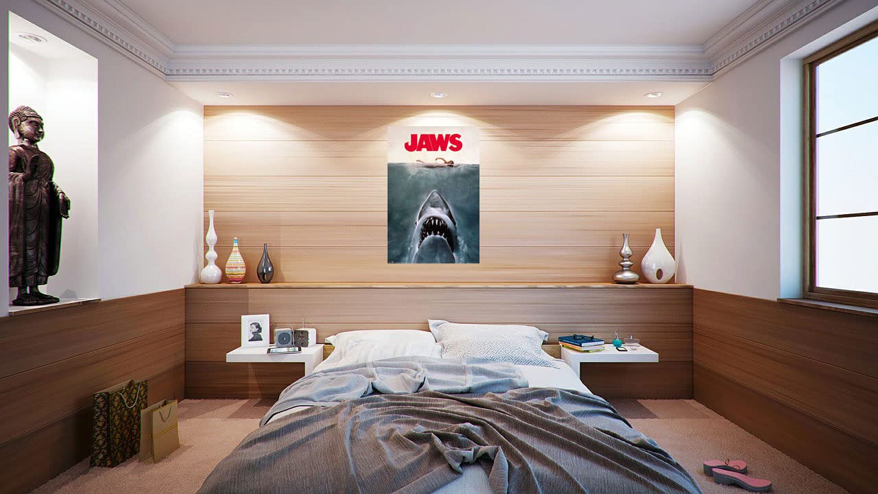 Poster Stop Online Jaws - Movie Poster (Regular Style/Key Art) (Size 24'' X 36'')