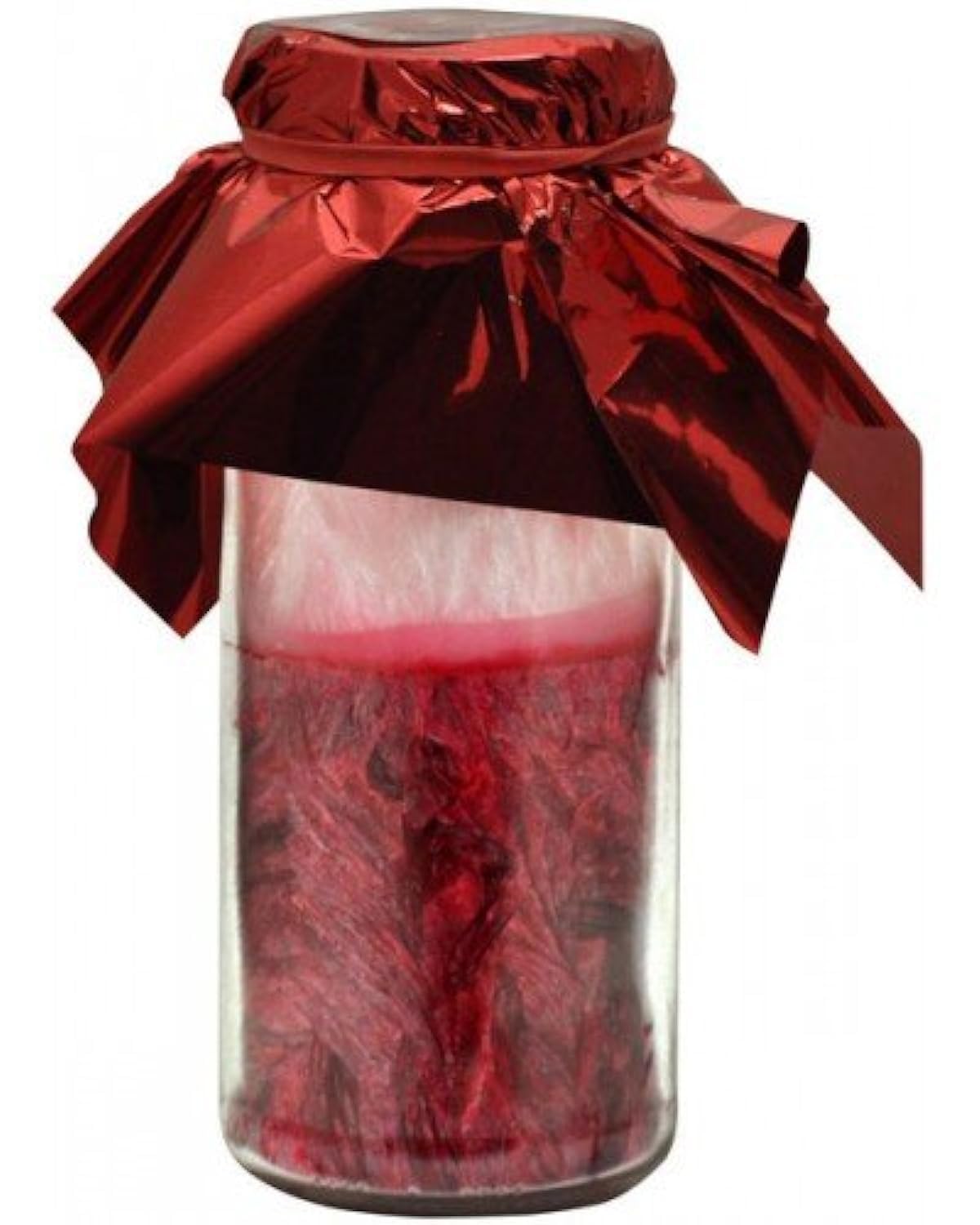 INDIO SPRITIUAL Aphrodite Come to Me White/red Candle - Astral Palm Oil Wax(Astral AFRODITA VEN A MI)