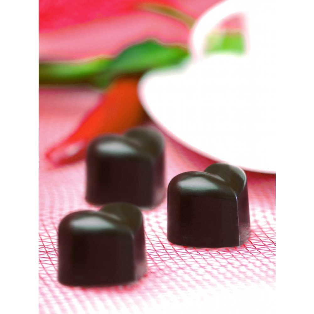 Silikomart Silicone Easy Chocolate Mold, Hearts