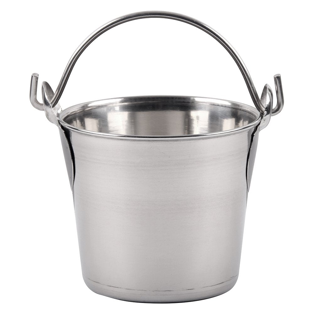 Lindy'S Stainless Steel Pail, 1-Quart, Silver