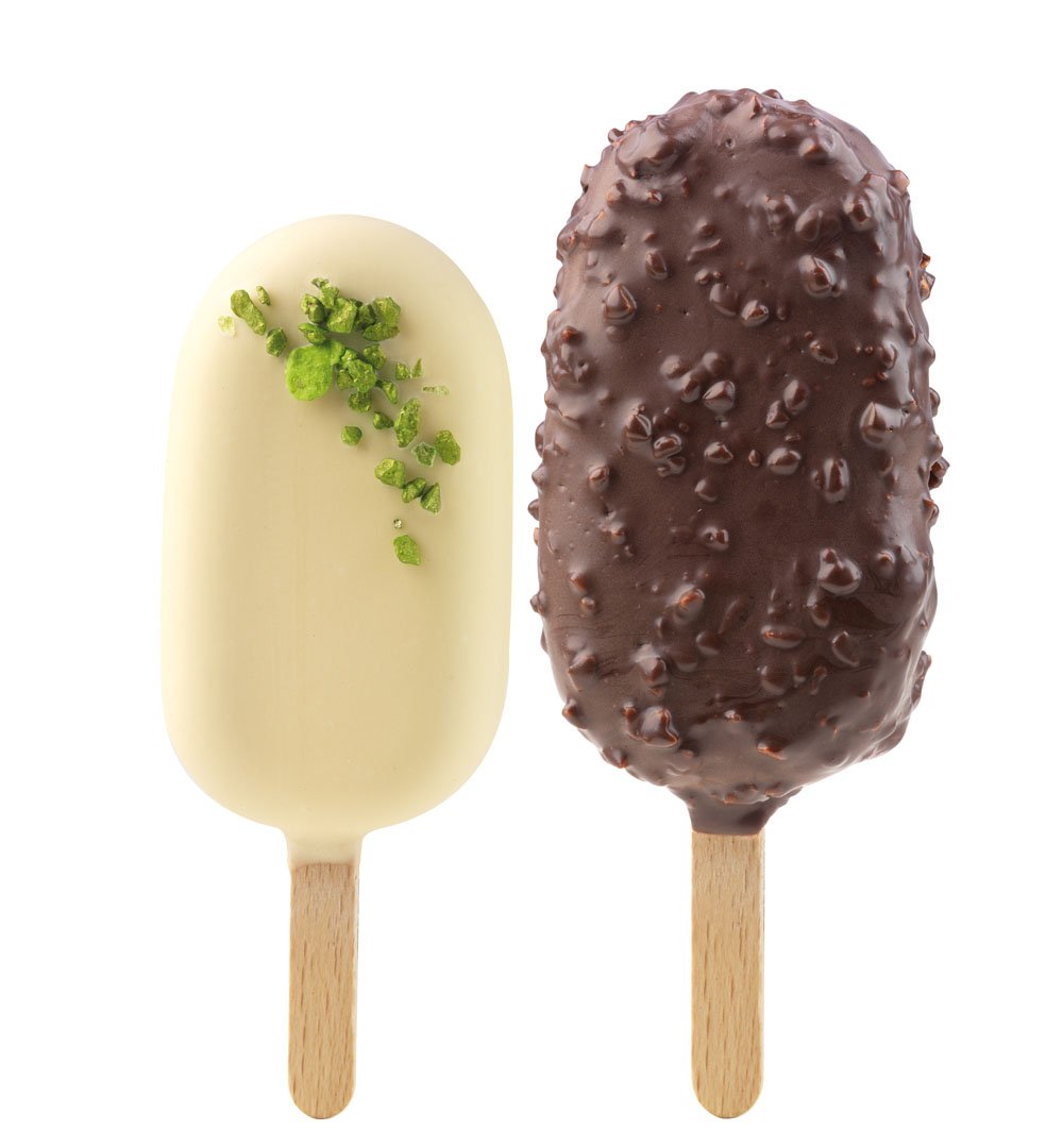 Silikomart Silicone Easy Cream Wooden Sticks For Ice Cream Bars, Set Of 100