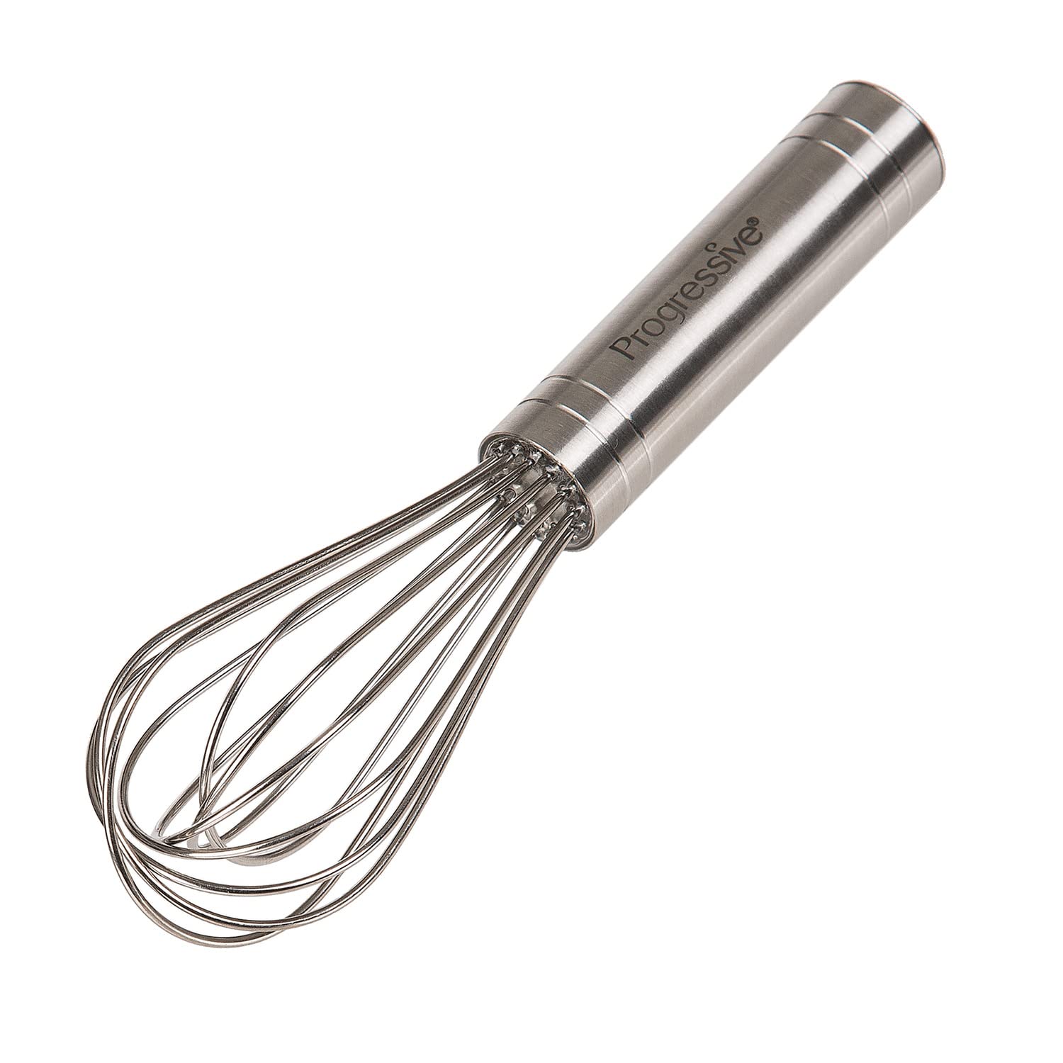 Prepworks by Progressive 6 Balloon Whisk, Handheld Steel Wire Whisk Perfect for Blending, Whisking, Beating and Stirring, BPA Fr