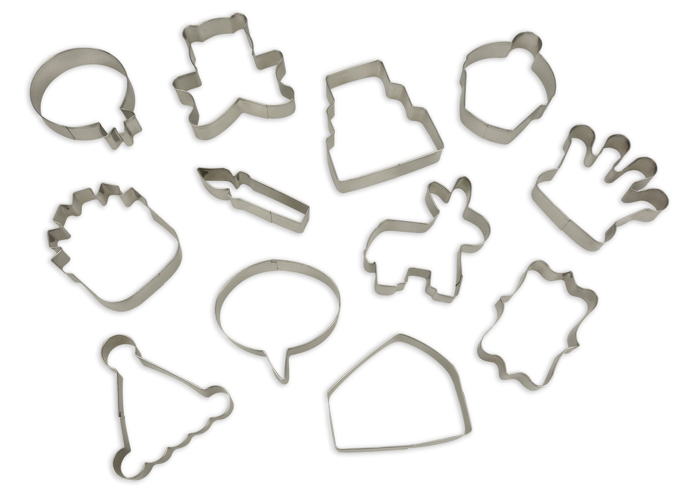 Handstand Kitchen Donut Shoppe 10-Piece Cookie Cutter Assortment