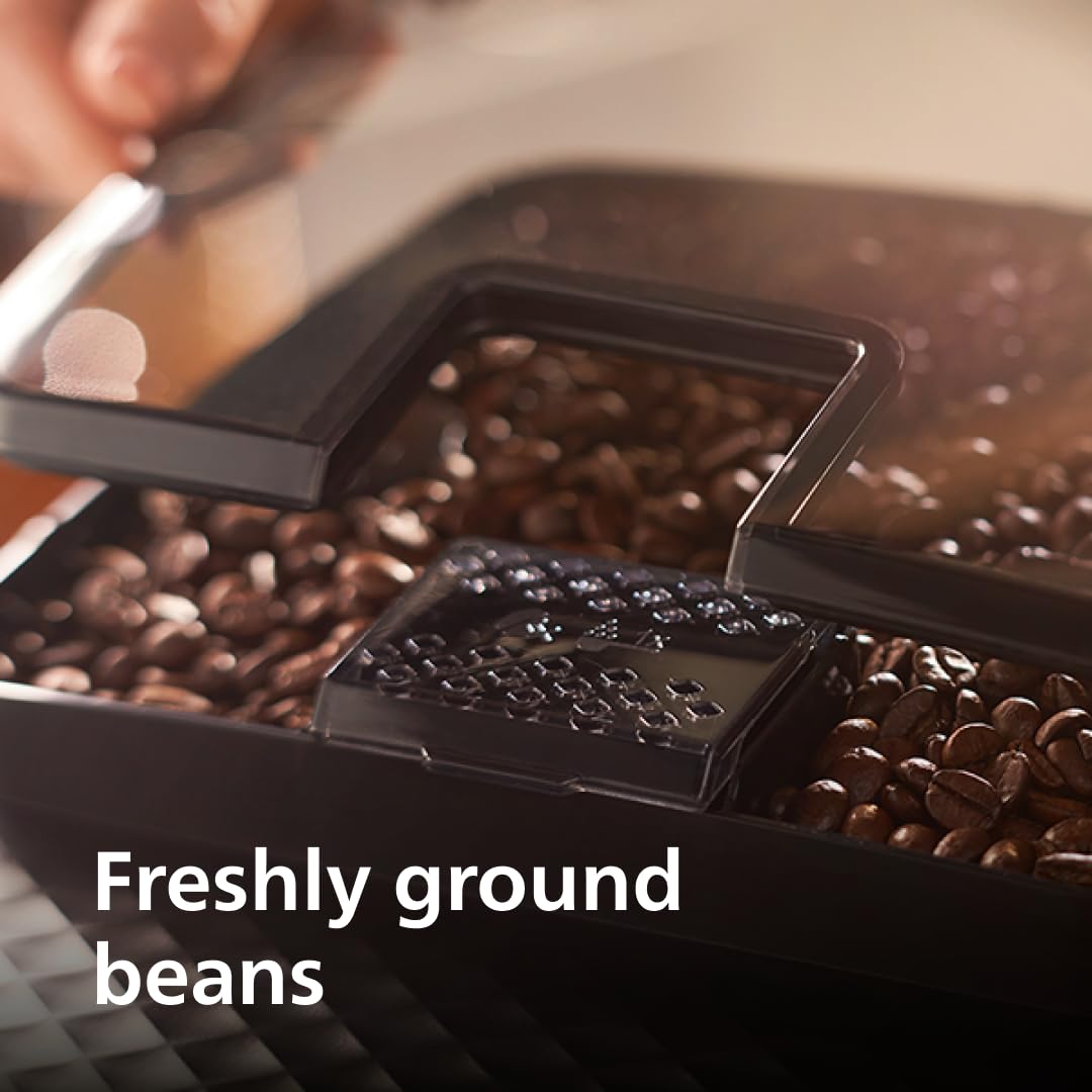 Philips Espresso Machine EP1220/04 - Fully Automatic with Classic Milk Frother, Black, Aquaclean Sold Separately