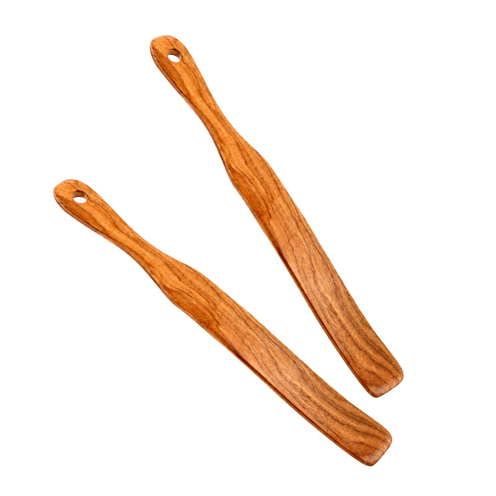 Wooden Spurtle for Sourdough Starter, Reaching Bottom of Jar, Dough Whisk, Long Handle Jar Spatula, Heat Resistant, Wooden Kitch