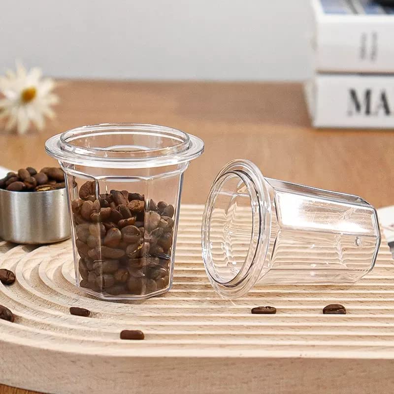 51Mm Dosing Cup Clear For Espresso Portafilter 51Mm, Transparent To Visualize The Coffee Grind Quality (1 Pc)