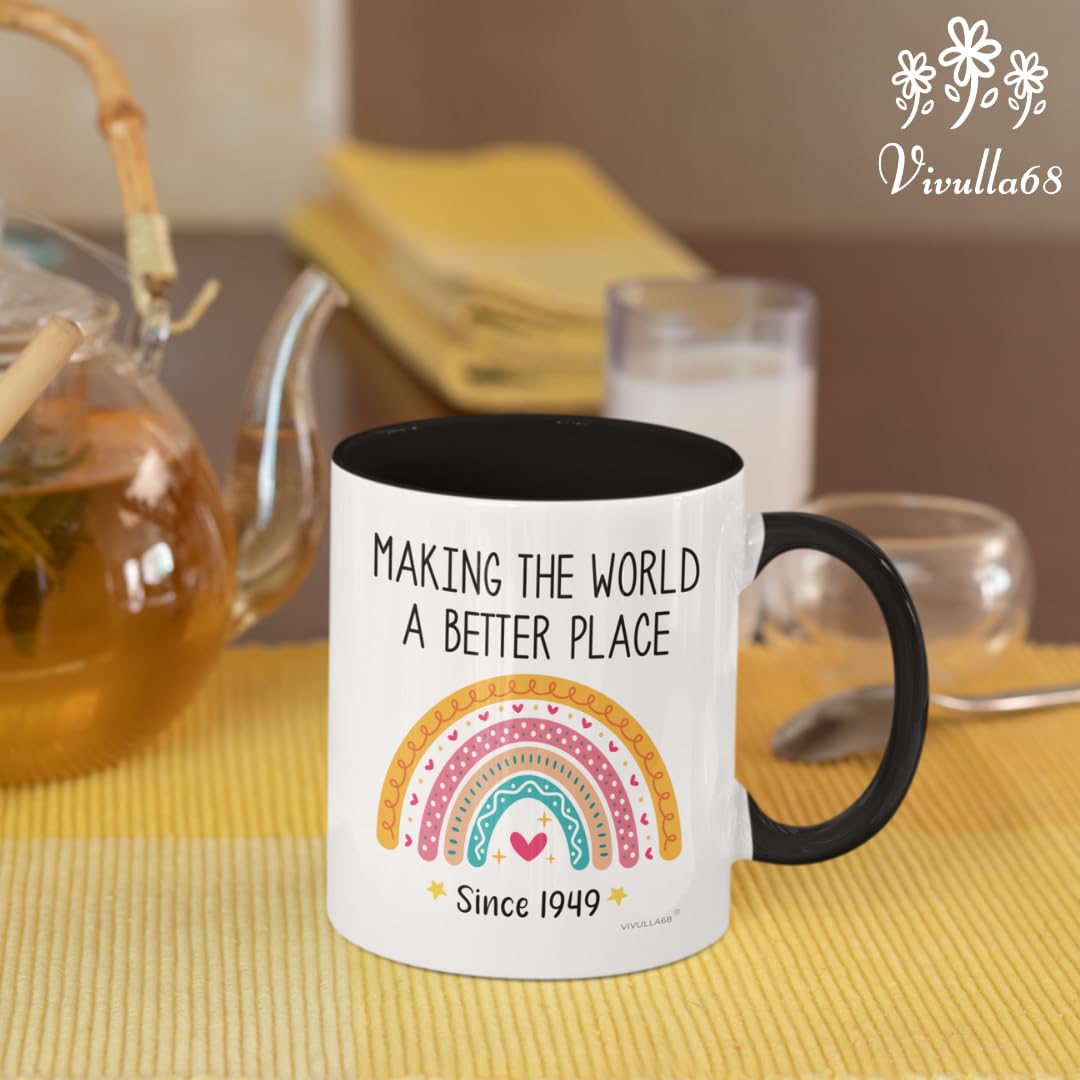 Vivulla68 75th Birthday Gifts For Women Men, Gifts For 75 Year Old Woman, 1949 Birthday Gifts For Women, Birthday Gifts For Wome