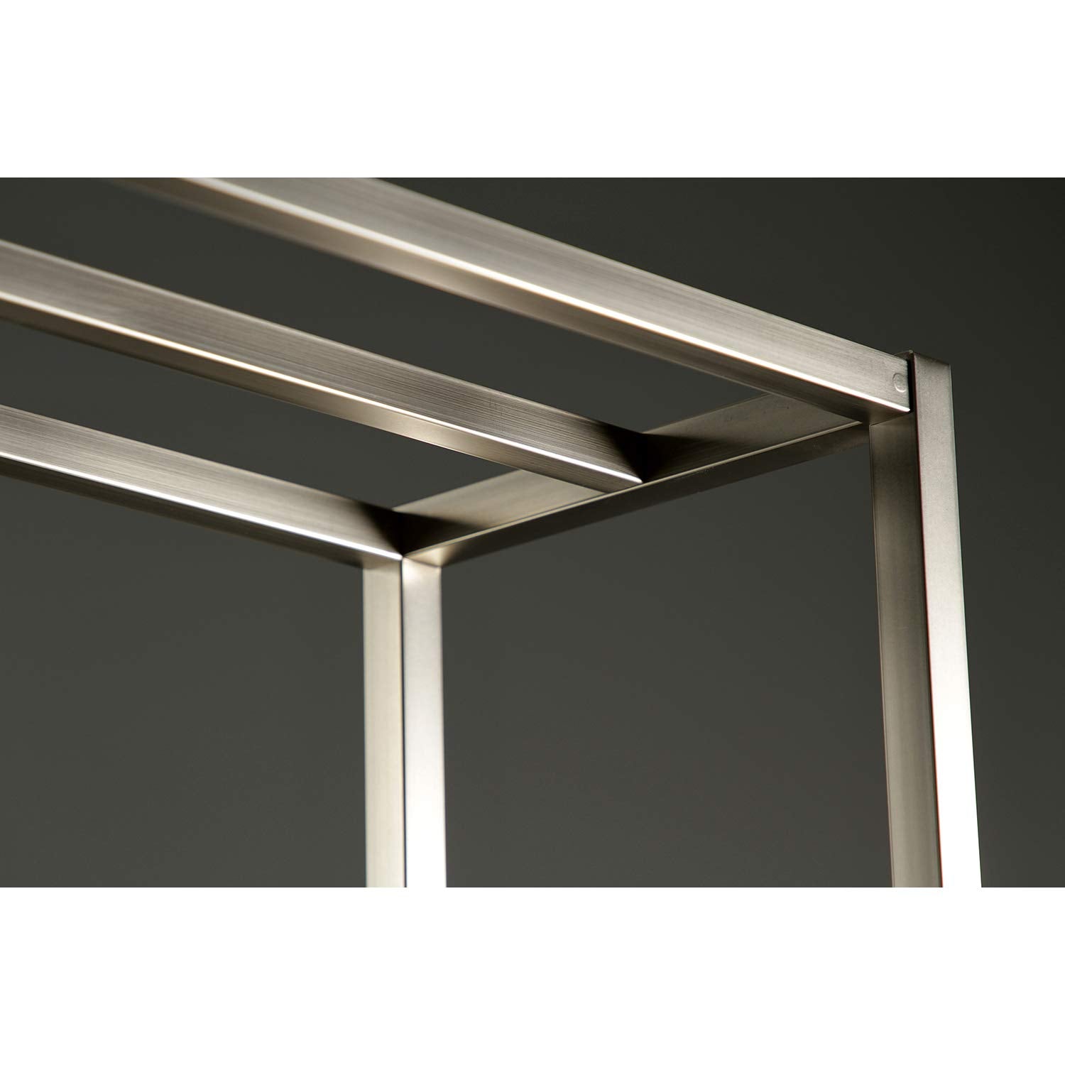 Kingston Brass Scc8358 Edenscape Freestanding Towel-Rack, Brushed Nickel