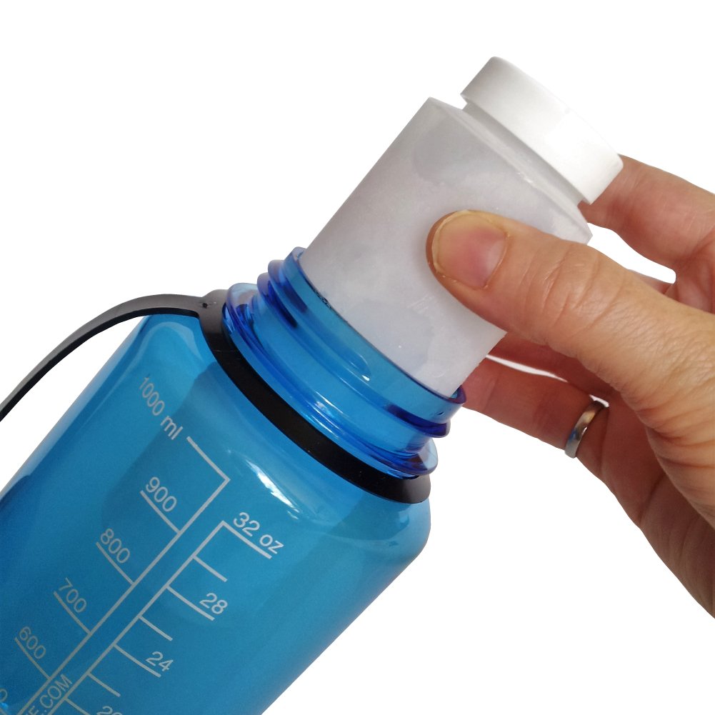 Mycoldcup Ice Stick - Large (8Oz) For Wide Mouth Water Bottles, Beverage Dispensers, Water Jugs, Growlers - Bpa-Free (Set Of 4)