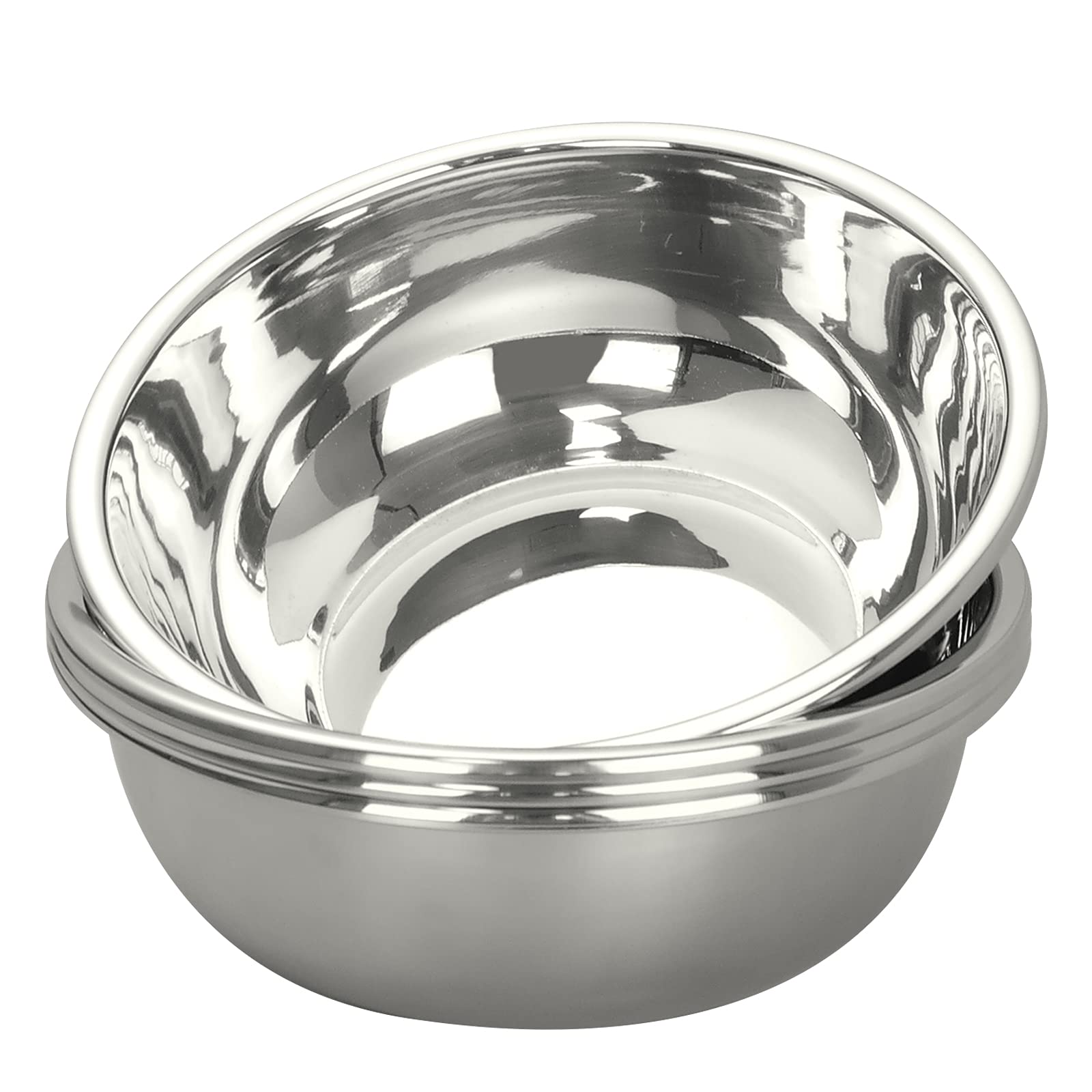 Rinboat 4 Packs Stainless Steel Mixing Bowls, Serving Bowls, 8.66 Inches
