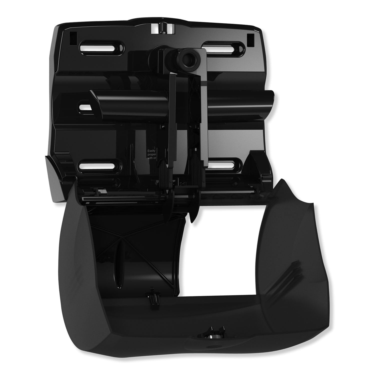 Tork Twin Bath Tissue Roll Dispenser For Opticore, 11.06 X 7.18 X 8.81, Black (565728)