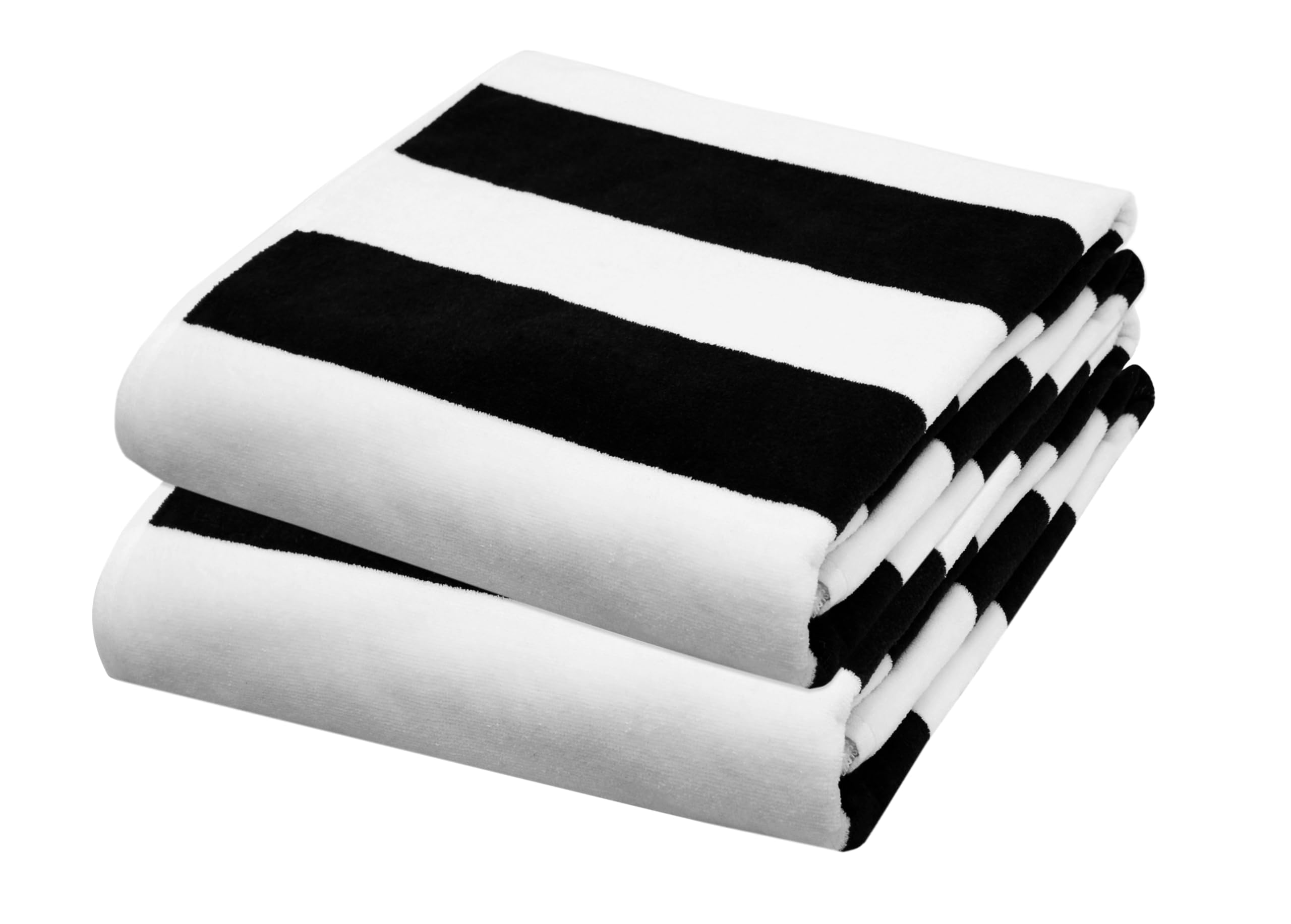 Cotton Craft Oversized Beach Towel - 2 Pack Xl Beach Towel - 100% Cotton Velour - Big & Huge - Thick Plush 450 Gsm Super Soft Lu