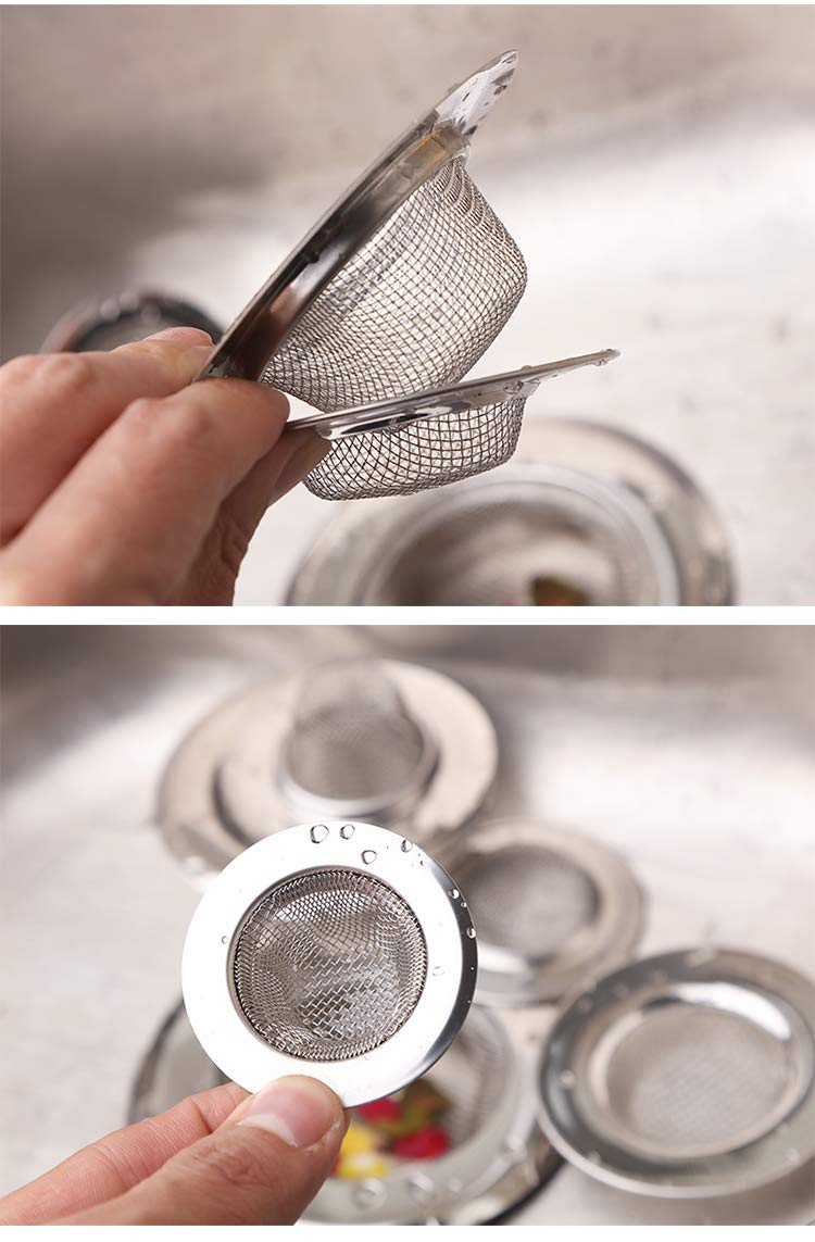 2 Pack - 213 Top 1 Basket- Sink Strainer Bathroom Sink, Utility, Slop, Laundry, Rv And Lavatory Sink Drain Strainer Hair Catcher