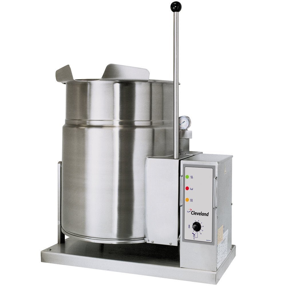 Cleveland Range KET12T Tilting Kettle, electric, countertop, 12-gallon (45L) capacity, 2/3 steam jacket design, self-contained, 