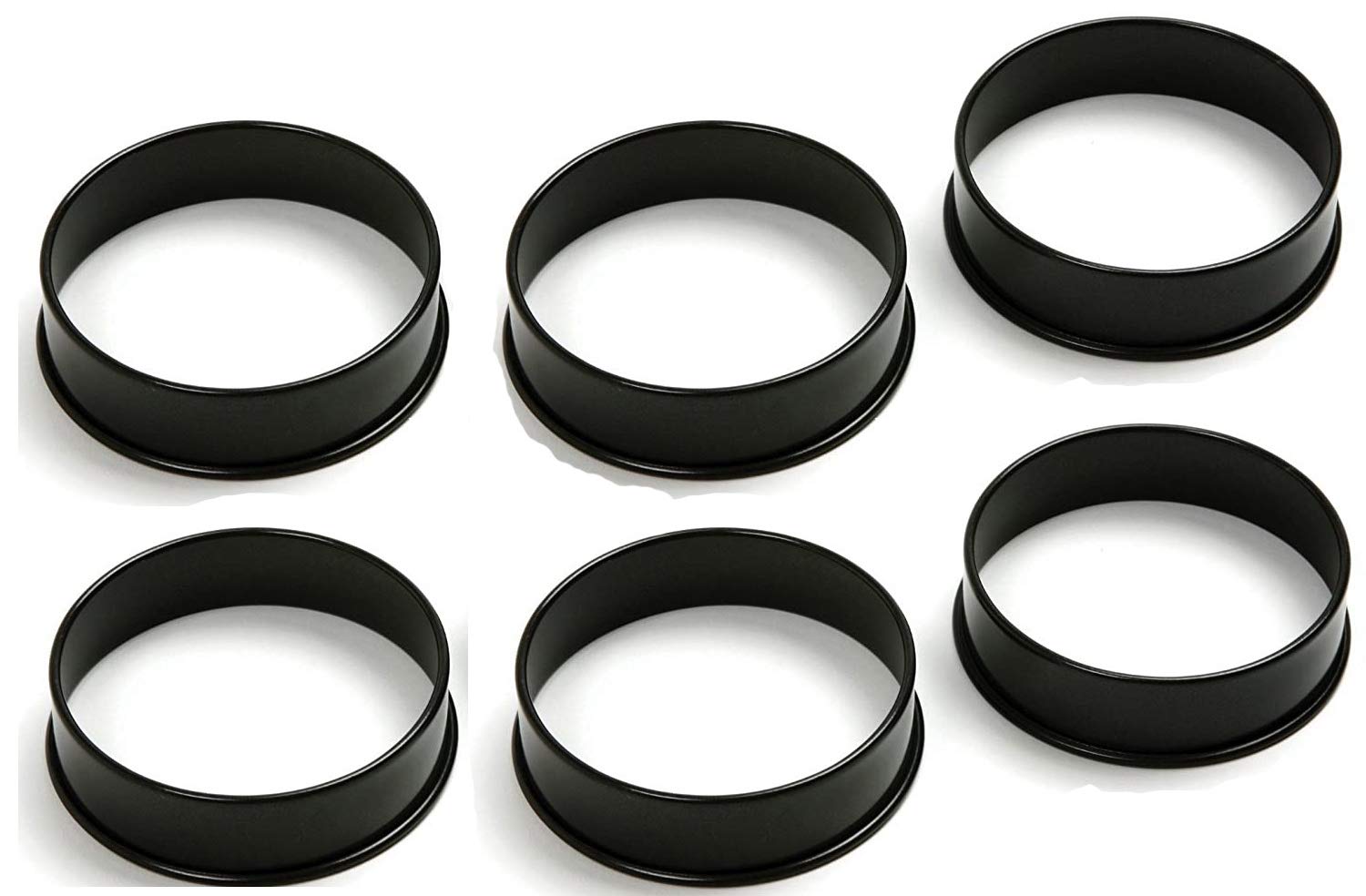 Norpro Set Of 2 Nonstick Egg Rings 1 X 3  Inches (Pack Of 3)