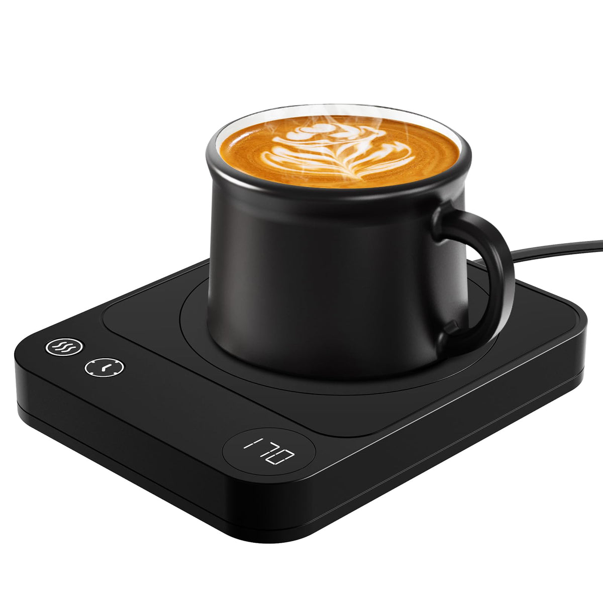 Mug Warmer, Coffee Mug Warmer With 3 Temp Settings, Coffee Warmer With Auto Shut Off Function, Coffee Warmer With Waterproof Sur