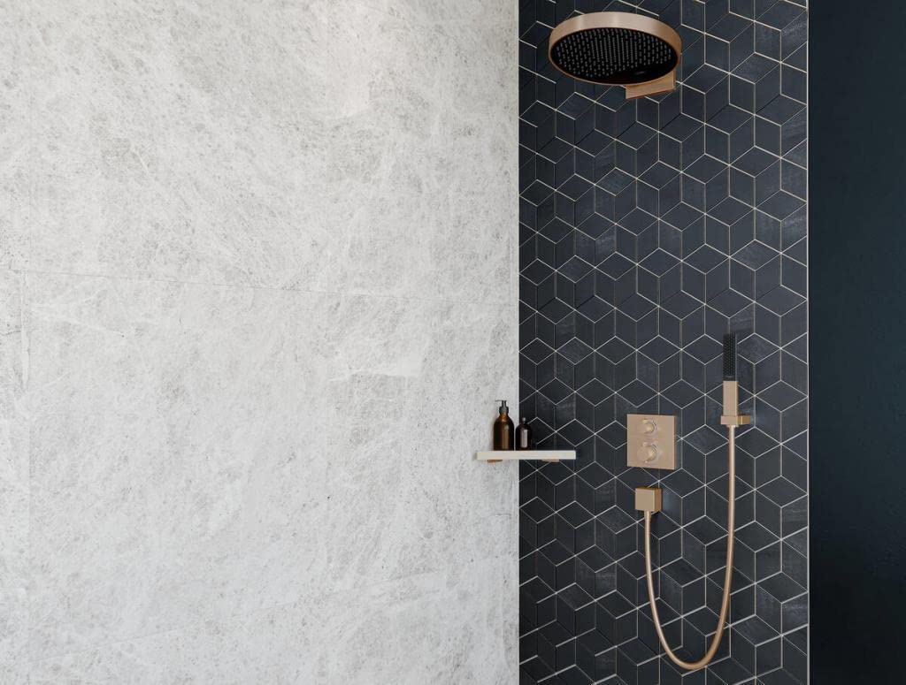 Hansgrohe 41741140 Addstoris Shower Basket, Brushed Bronze