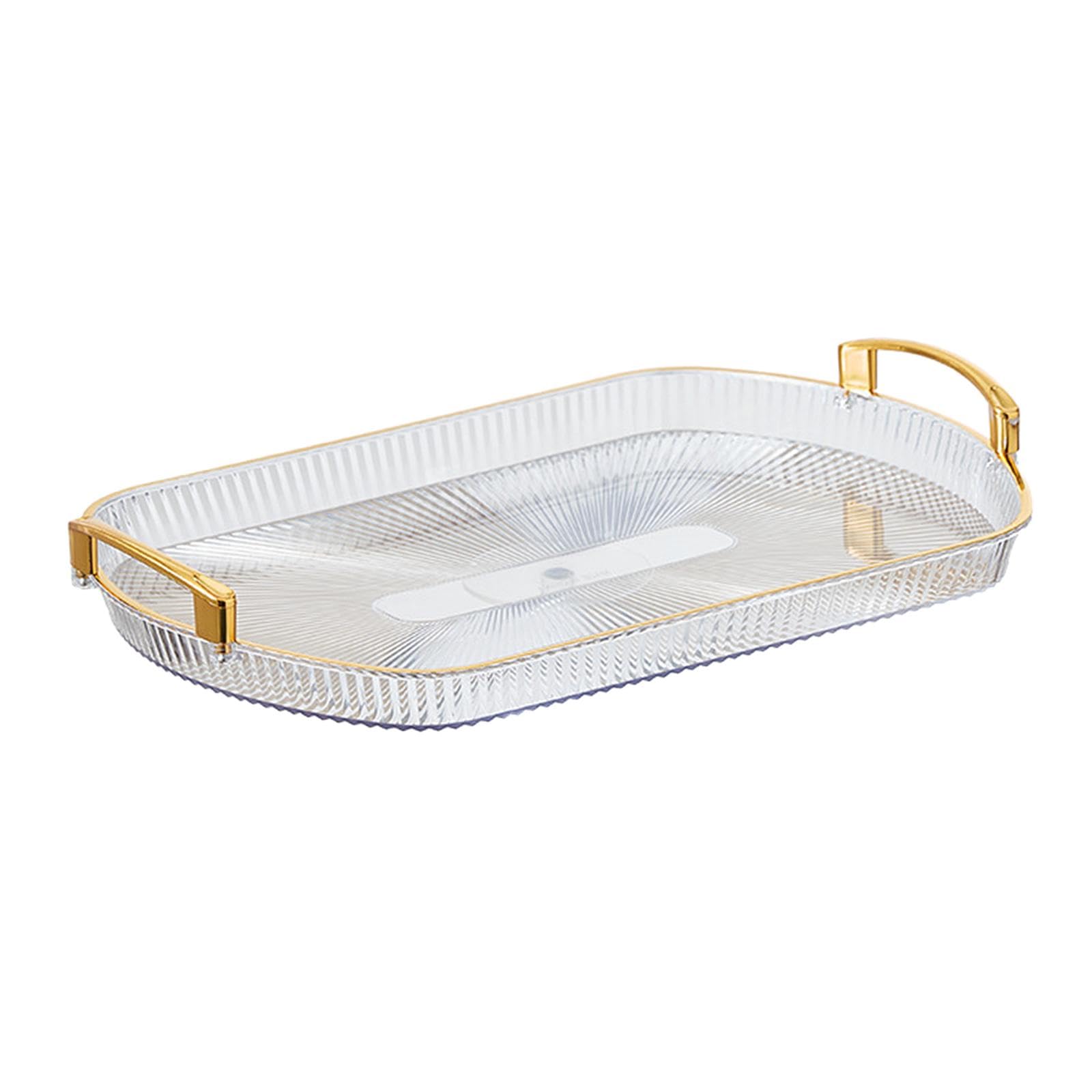 Myaddiction Serving Tray Rectangle Jewelry Storage Tray For Bedroom Coffee Table Kitchen S