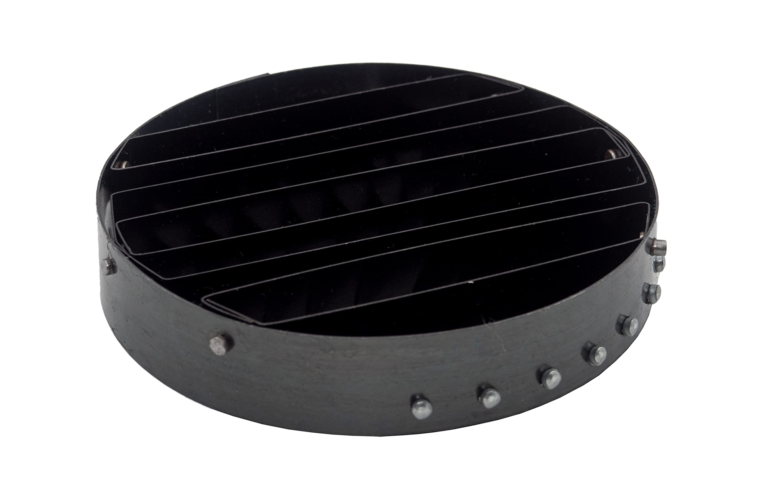 Concha Cutter Mexican Bread Stamp Tool Cortador De Conchas Para Pan Dulce Mexicano, 4 Inches Diameter 0.9 Inches Height Two Side