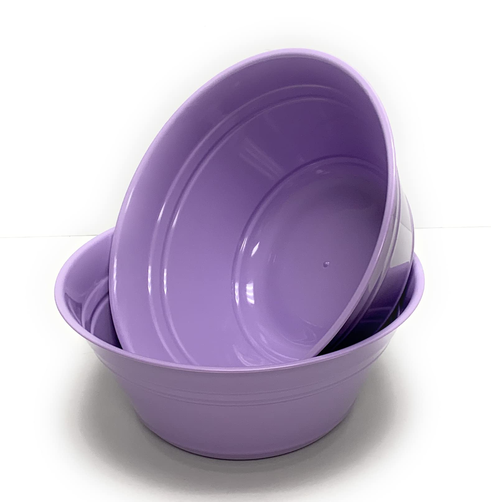 Mintra Home Snack Bowls (Large 2Pk (4L), Lavender)