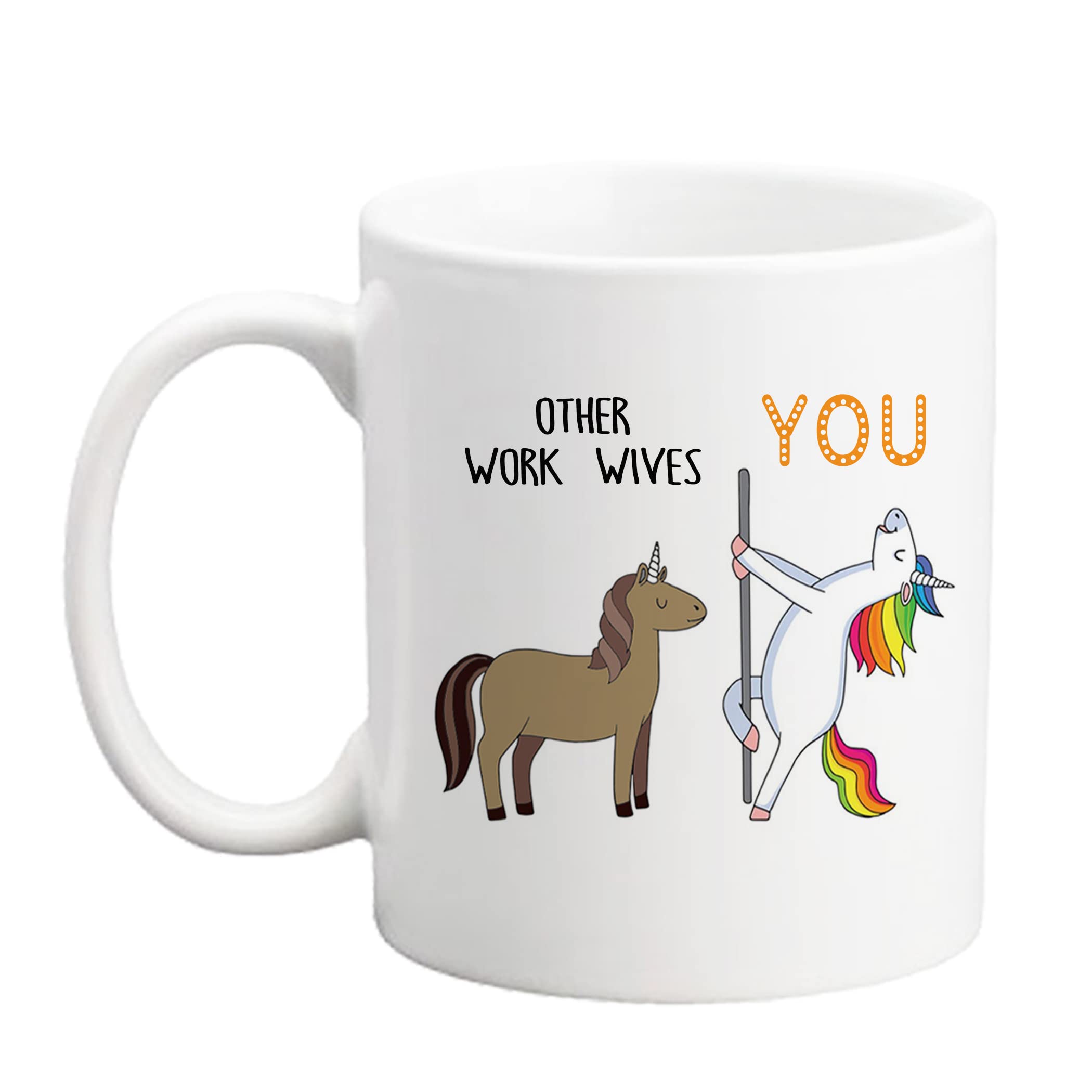 Lxqm Other Work Wives You Unicorn Coffee Mug Work Wife Gifts For Women Work Wife Mug Birthday Gifts Mothers Day Gifts 11 Oz Coff