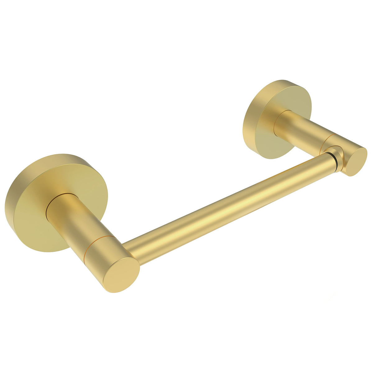 Fixsen Gold Toilet Paper Holder Bathroom Double Post Pivoting Tissue Roll Holder Stainless Steel And Zinc Alloy Wall Mount Detac