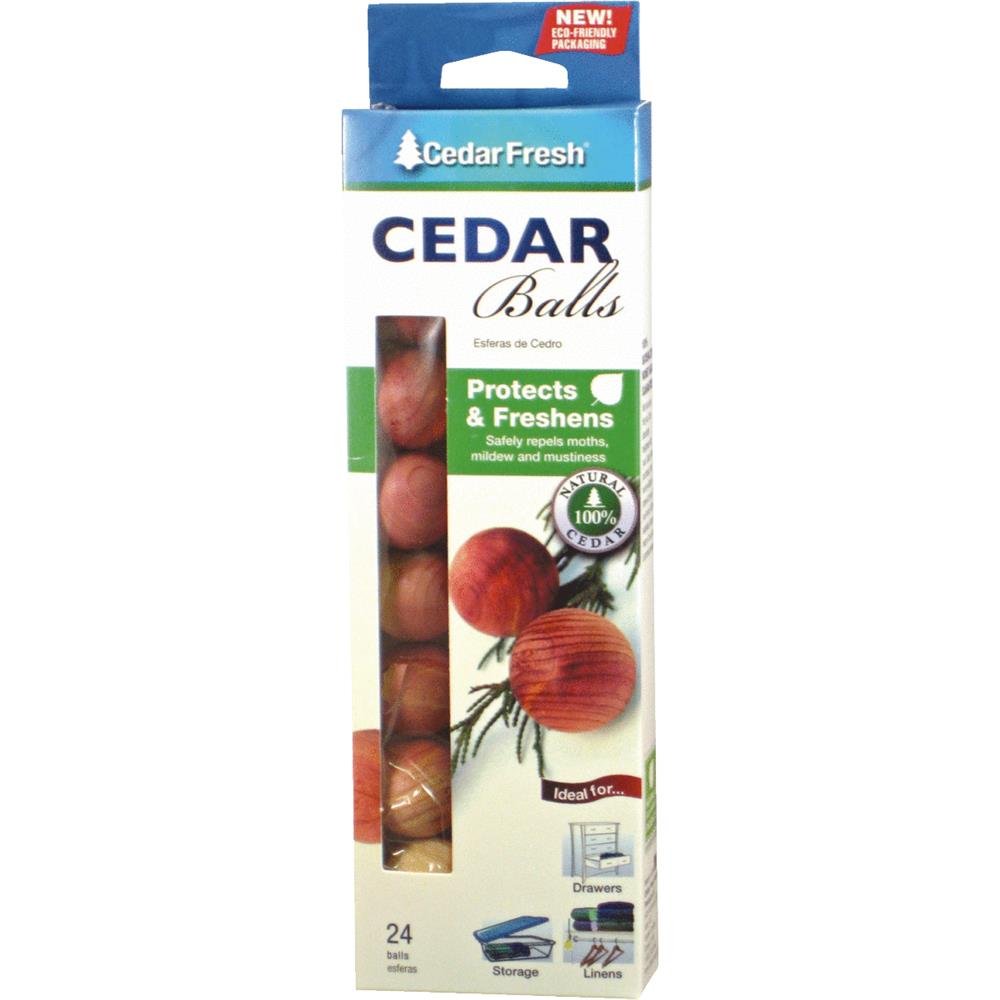 Household Essentials 24 Pack Of Cedar Balls