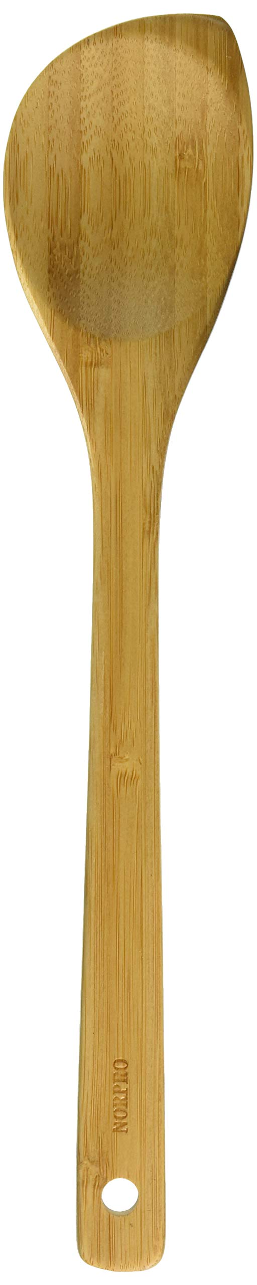 Norpro 12-Inch Bamboo Pointed Spoon, Natural