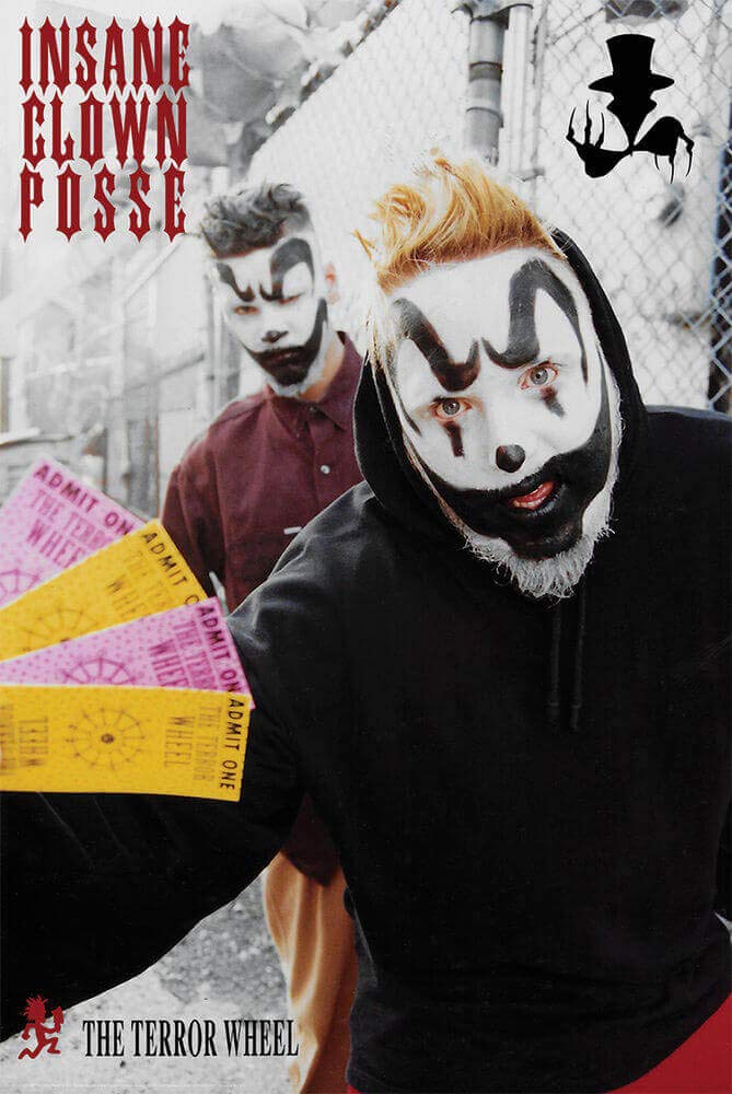 Hlpiamok Spprandom Insane Clown Posse Terror Wheel Cool Wall Decor Art Print Poster 24X36
