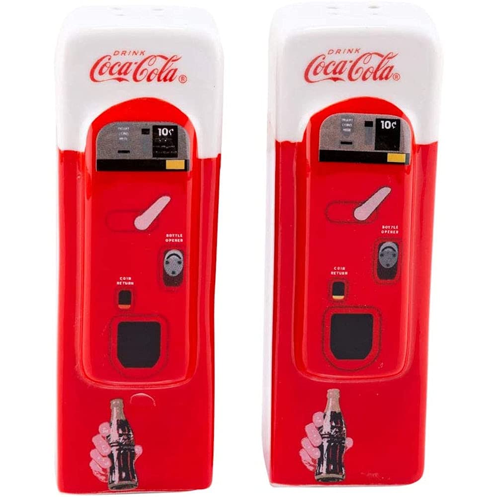 Sunbelt Gifts Ko Ceramic Salt & Pepper Vending Machine, One Size, Multi