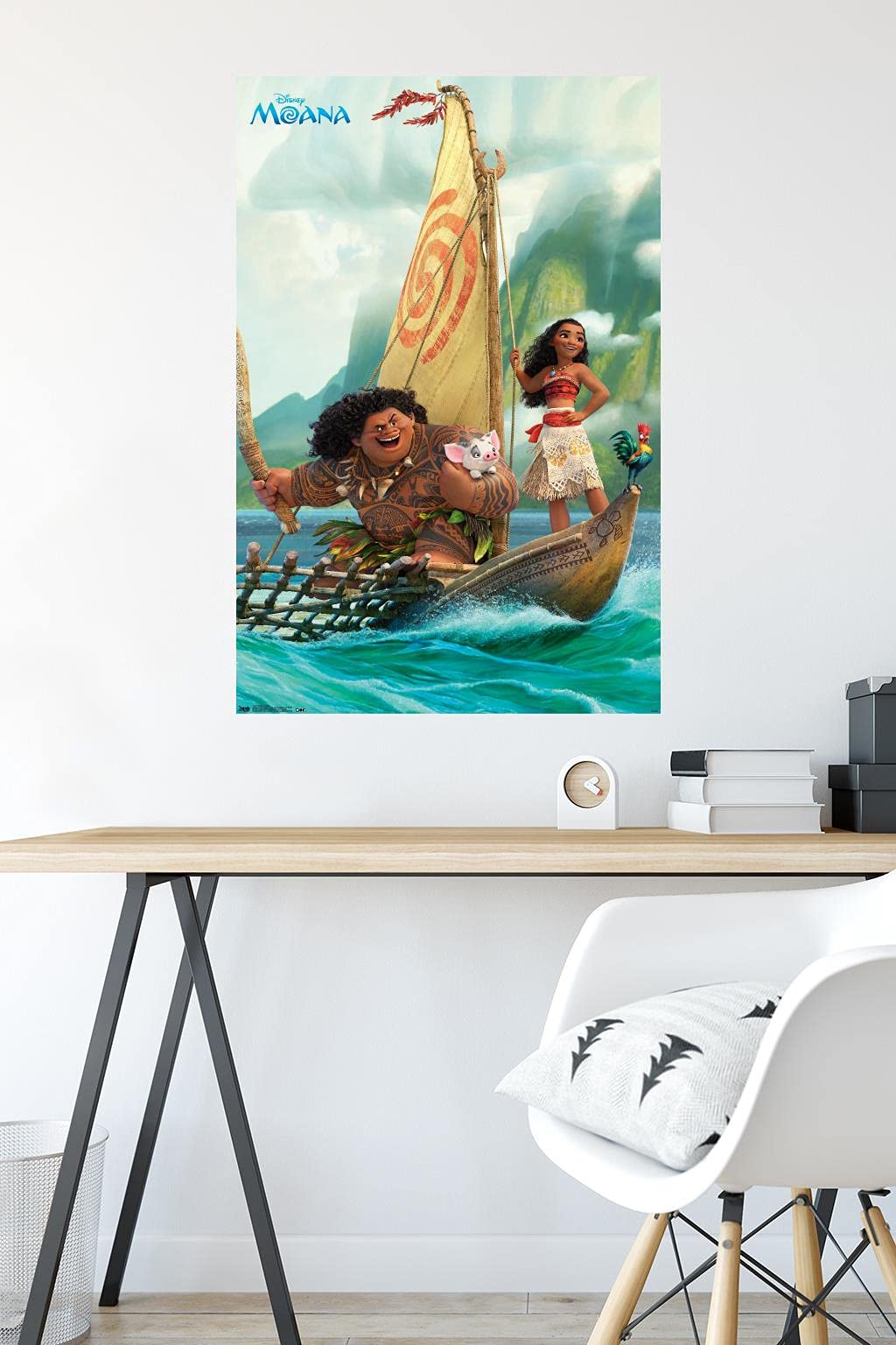 Trends International Moana-Group Premium Wall Poster, 22.375'' X 34''
