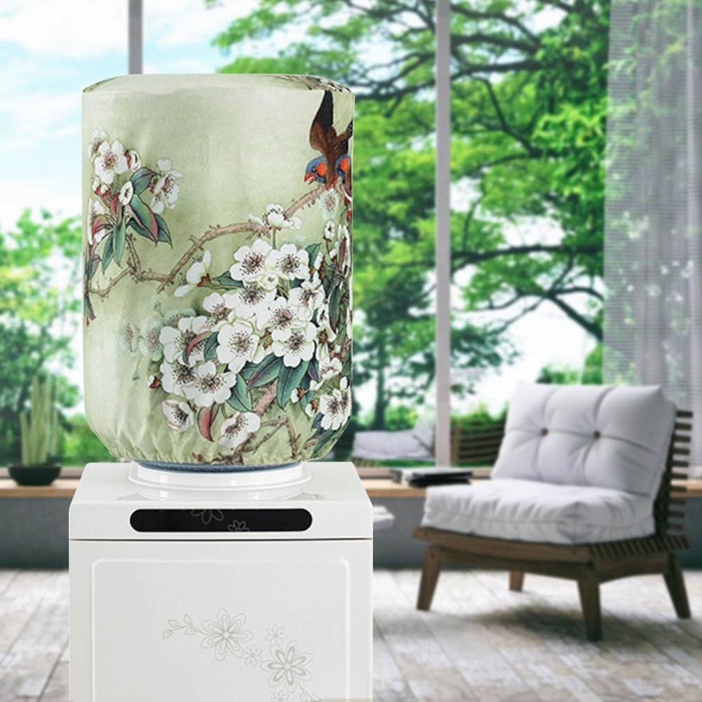 Zuyyon Water Dispenser Barrel Dust Cover, Durable Fabric Dust Proof Cover For Water Cooler, Reusable Furniture Cover Protector D