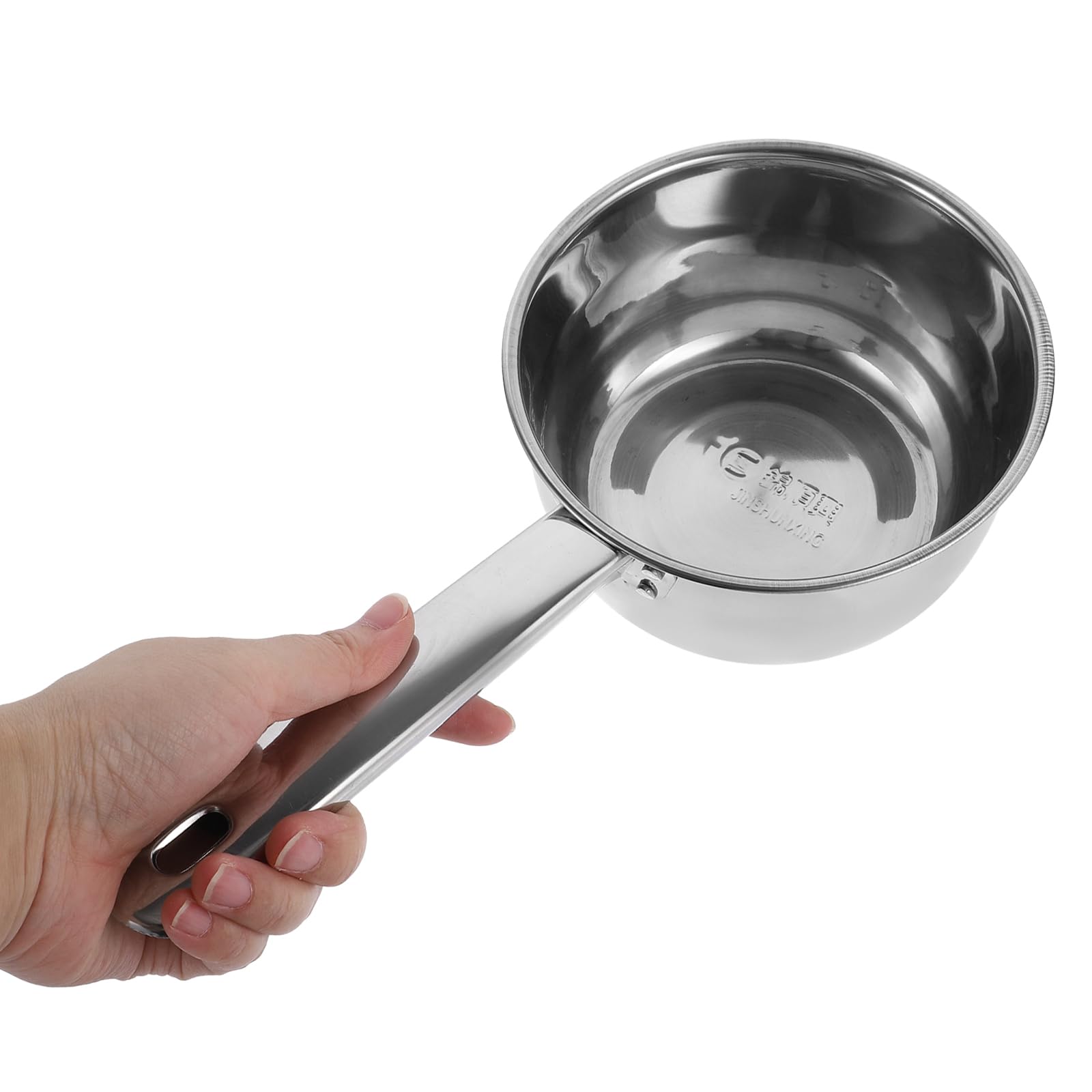 Kichvoe Stainless Steel Water Ladle Soup Stew Ladle Big Scoop Canning Ladle Hotel Canteen Ladle Bath Rinse Cup Garden Watering S