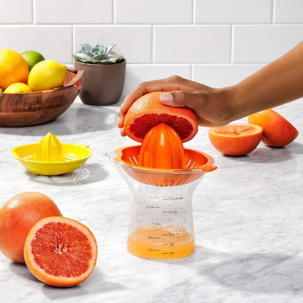 Oxo Good Grips 2-In-1 Citrus Juicer, Orange
